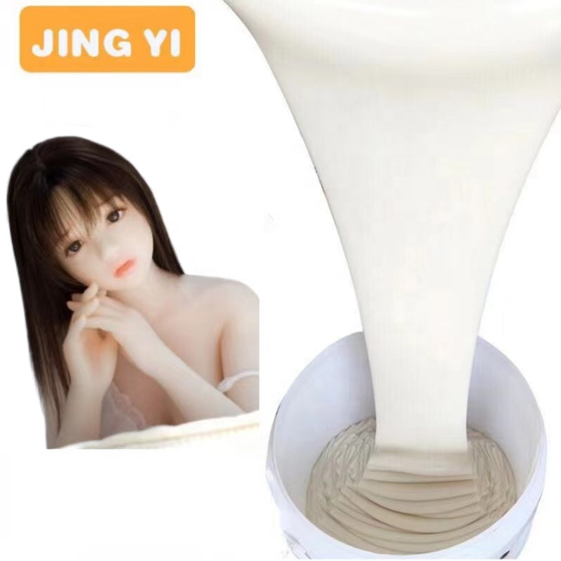 New Rtv2 Silicone Rubber for Sexy Toys Adult Dolls Making Skin Color Silicone Dolls Making Casting Food Grade Silicone Rubber
