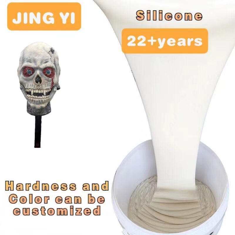 2023 Excellent Elongation Silicone Rubber Transparent Mold Silicone Rubber Make Crafts Rtv2 Liquid Silicone Rubber Raw Material