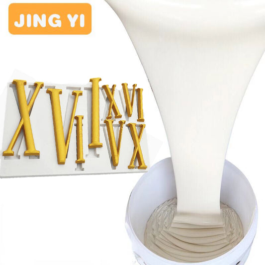 2024 RTV Silicone Mold Making Rubber for Roman Numerals Resin Molds China Factory Adequate Stock Two Component Silicone Rubber