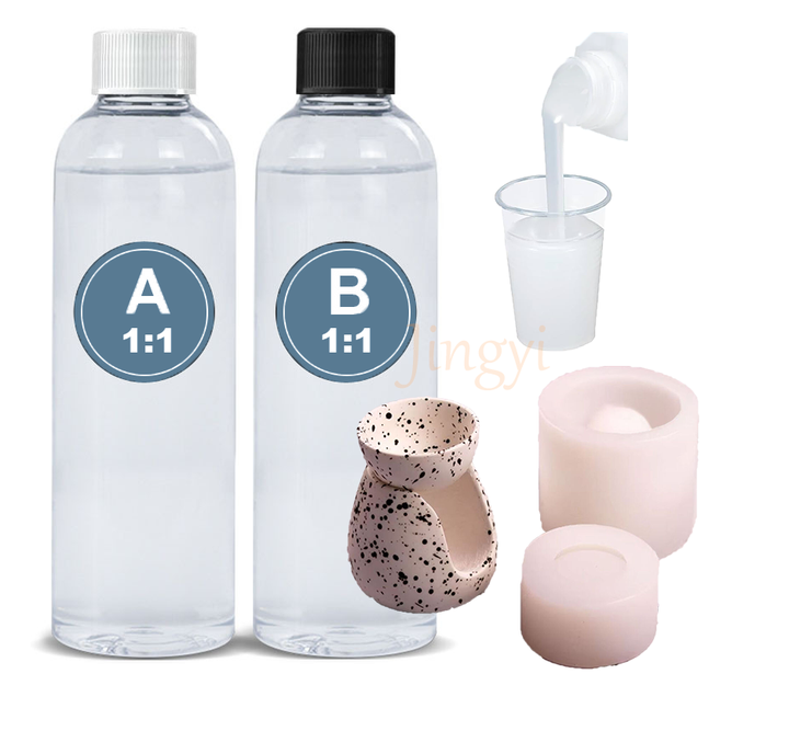 Factory Direct Sale High Quality Molds Making Liquid Silicone Rubber for Concrete Molding Profiles RTV Silicone Cement Moulding