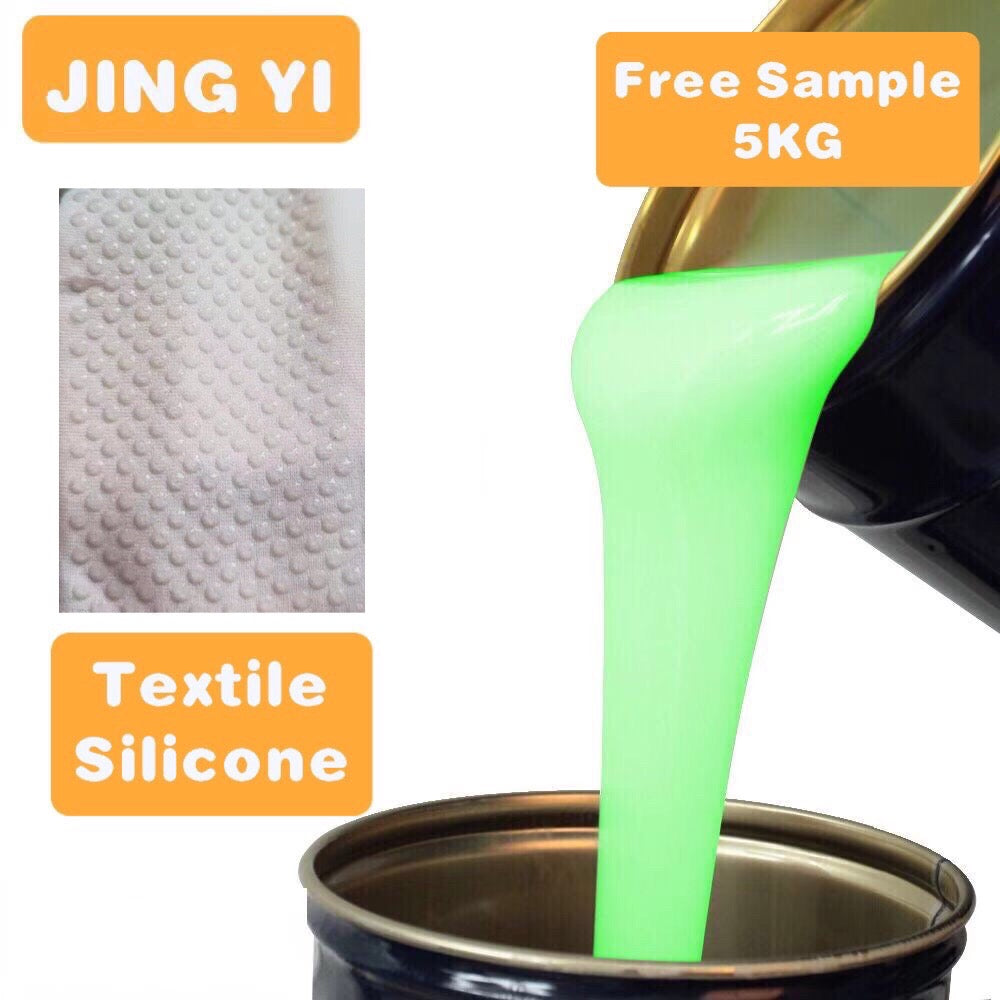 Hot Sale Factory Direct Production Liquid Silicone for Fabric Platinum Cured Transparent Silicone Rubber for Yoga Sock