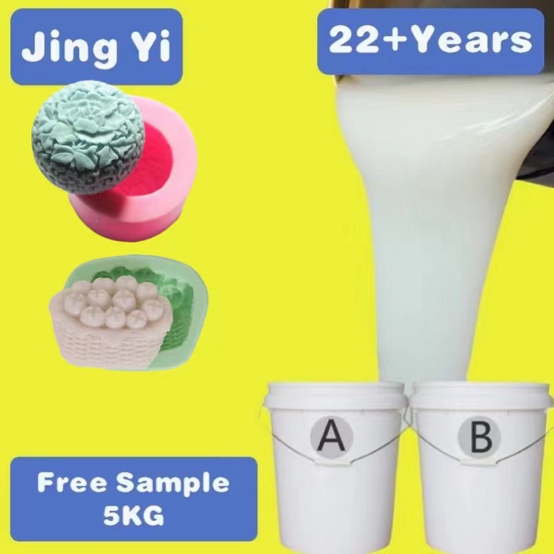 2024 Trending Products Rtv2 Silicone Mold Rubber for Candle Mold Soap Mold Small Crafts Making