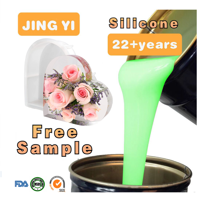 Popular Design Silicone Rubber for Flower 3D Specimens Resin Artwork Geometric Epoxy Crafting Molding Liquid Silicone Rubber