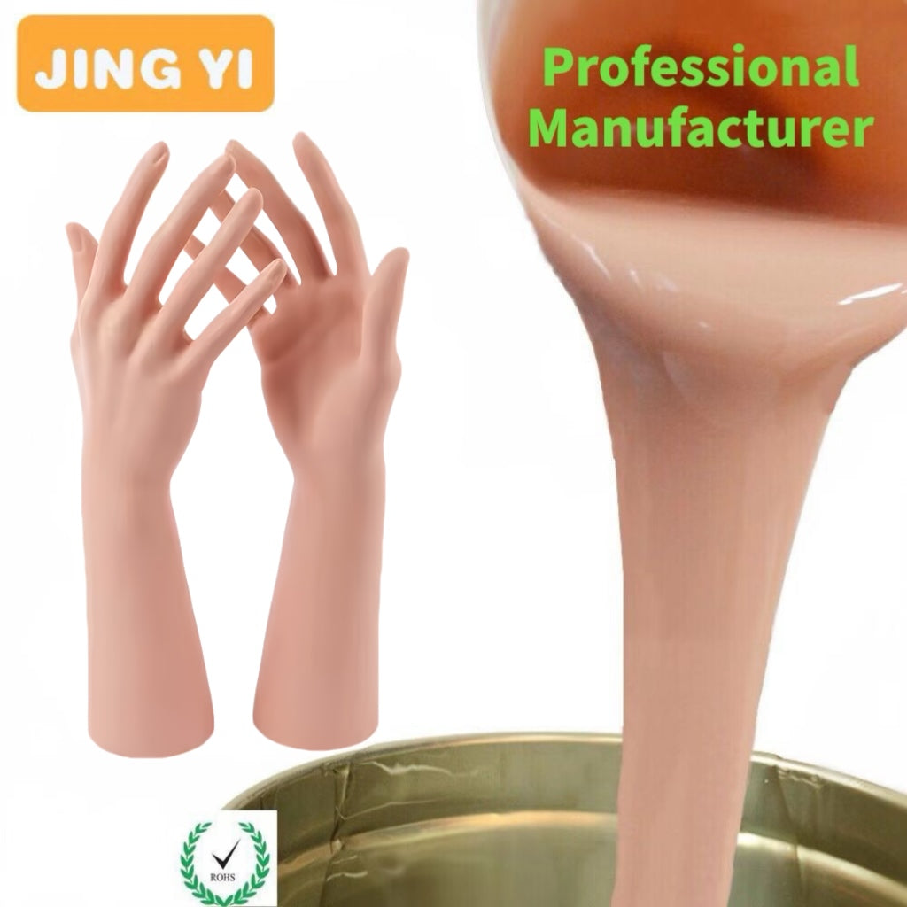 2024 Competitive Price Super Soft Food Grade Life Casting Silicone Rubber for Female Hand and Human Body Mold