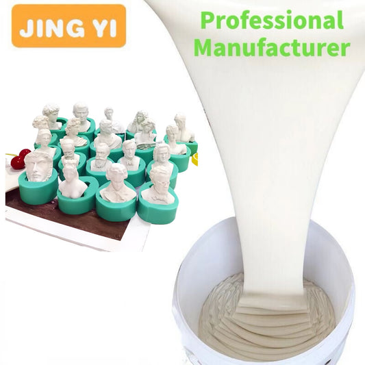 Direct Sales Sound Flowability Tear Resistance Rtv Liquid Silicone Rubber for Concrete Statue Molds for Sculpture