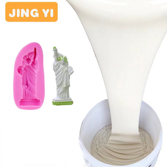 Free Sample Tin Cured Liquid Silicone Rubber for Candle Gypsum Molds Making RTV 2 Silicone Rubber Raw Material