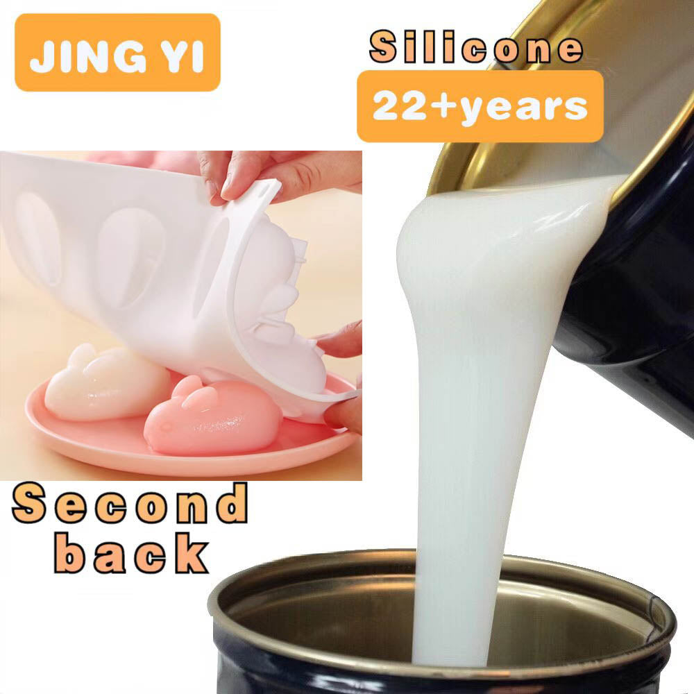 2023 New Launch Platinum Silicone for Jelly Mold Making 3D Rabbit Shape Silicone Jelly Mold Spot Sale Food Grade Silicone Rubber
