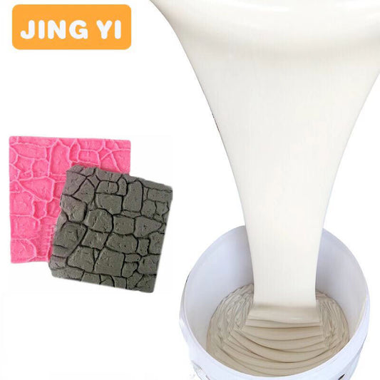 2024 High Tear Strength Liquid Silicone for 3d Wall Panel Molds Artificial Molds Adequate Stock Liquid Molding Silicone Rubber
