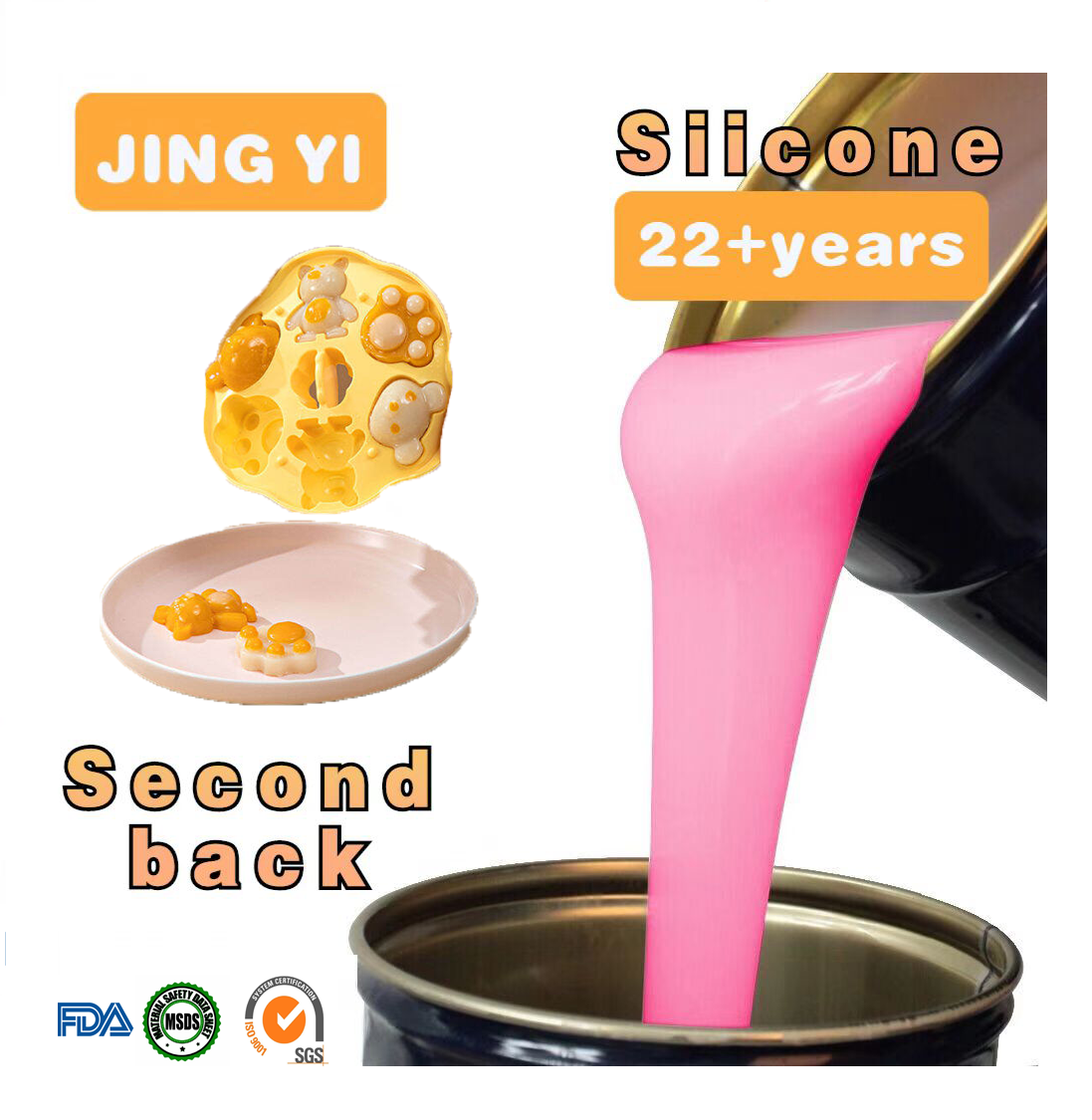 Lowest Discounted Price Food Grade Liquid Silicone Cake Mold RTV2 Chocolate Molds Making Candy Cookie Baking Moulds