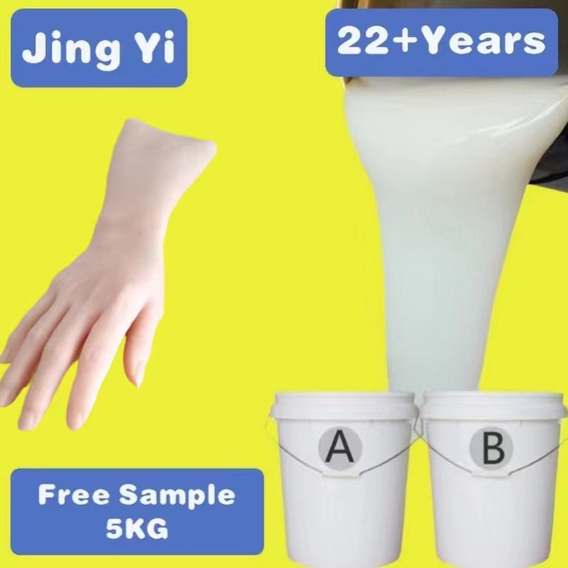 Silicone Manufacturer New Style Food Grade Silicone Rubber for Prosthetic Hand Human Body Custom Make RTV2 Silicone Rubber