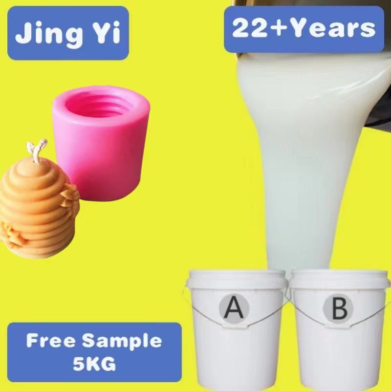 Free Sample Silicon Mold Making RTV 2 Casting Concrete Product Liquid Silicone Rubber for Molds