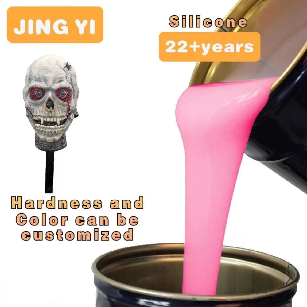 2023 Excellent Elongation Silicone Rubber Transparent Mold Silicone Rubber Make Crafts Rtv2 Liquid Silicone Rubber Raw Material