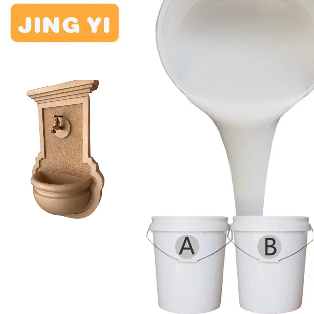 2024 Transparent Liquid Silicone Rubber for Concrete Mold Cement Wall Fountain Mold Clear Mould Making Liquid Silicone Rubber