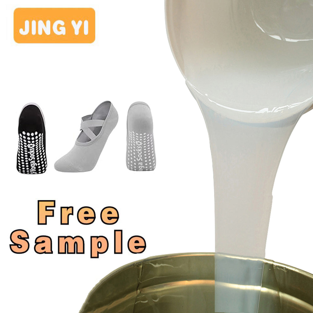 Factory Direct Sale Liquid Silicone for Anti-slip Socks Top Quality Embossed Silicone Printing Dressing Tag Silicone Rubber