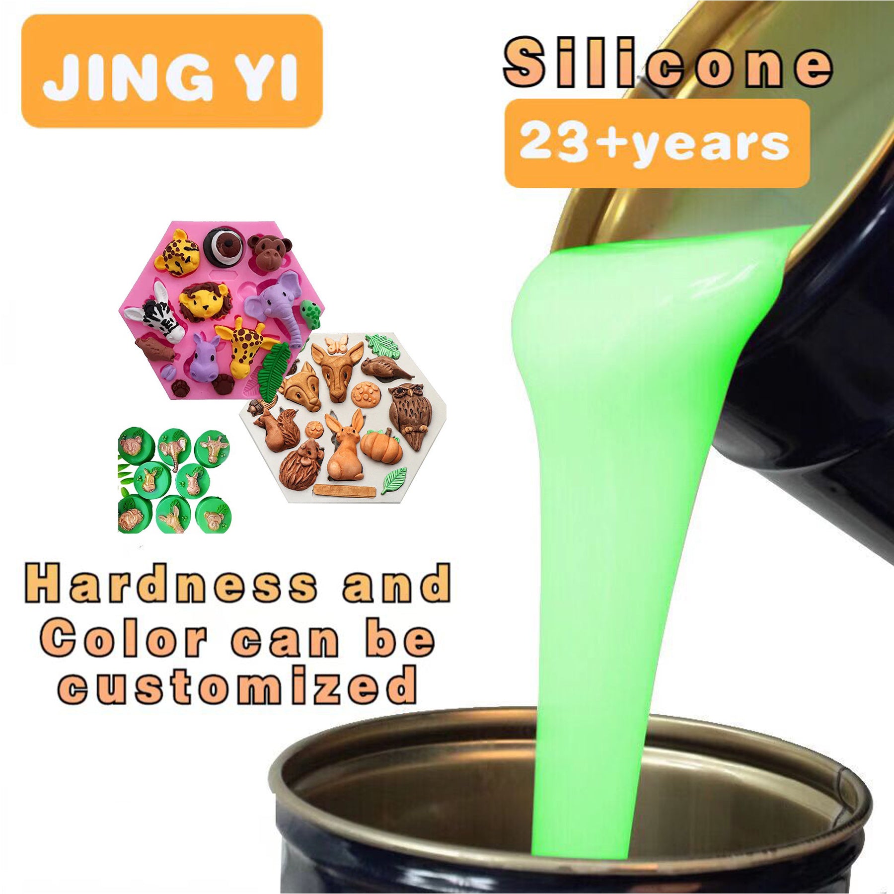 Craft Resin Statue Silicone Tin Cure Rtv2 Liquid Rubber Make Handicraft Products Duplication
