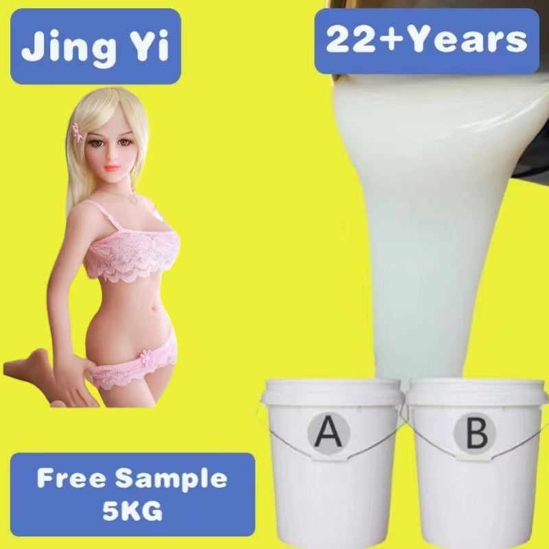 Factory Direct Sale Platinum Cured Silicone Rubber for Sex Toys Mold Silicone Adult Dolls New Rtv 2 Liquid Silicone Rubber