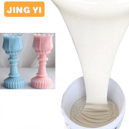 24 Years of Experience Silicone Manufacturer Liquid Silicone for Wax Mold Candle Mold Making Low Viscosity RTV2 Silicone Rubber