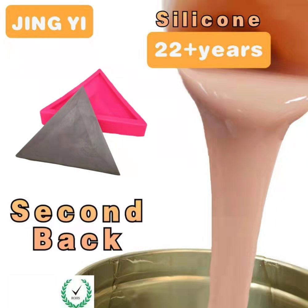 Free Sample Silicone Rubber Transparent Mold Silicone Rubber Make Crafts Rtv2 Liquid Silicone Rubber Raw Material