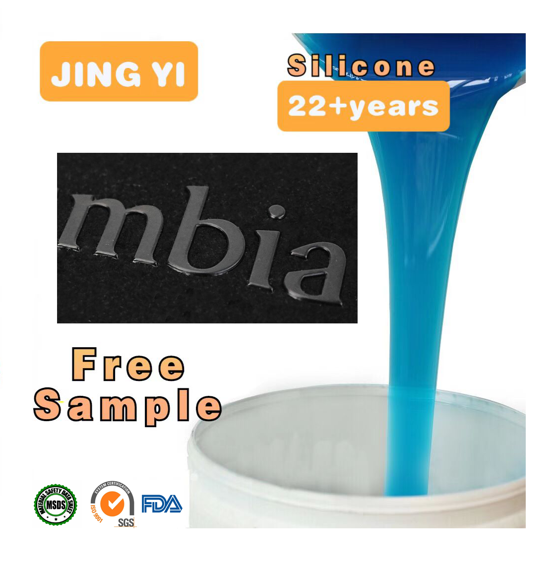 On Sale Silicon Rubber Fabric Cloth Coating Good Adhesion Liquid Silicone Rubber for Textile Coating Make Embossing Cloth
