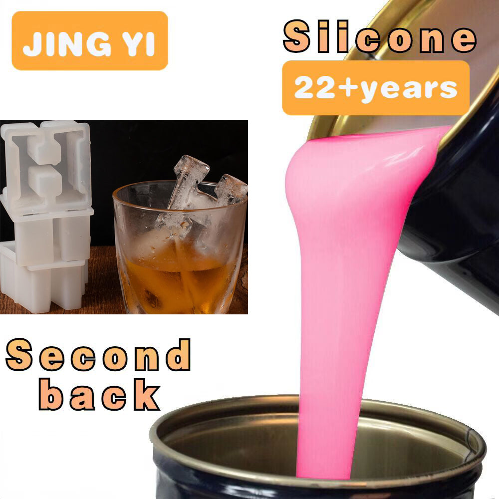 High Quality Platinum Silicone for Ice Cube Mold Liquid Silicone Rubber for Food Grade Letter Mold Wholesale Rtv Silicone Rubber