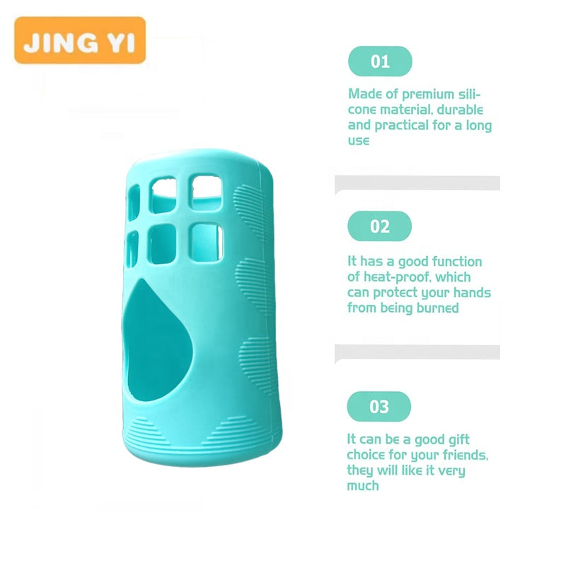 Custom Silicone and Rubber Manufacturer Protector Bottle Sleeve Silicone Cup Protective Sleeve Product of Silicone Rubber