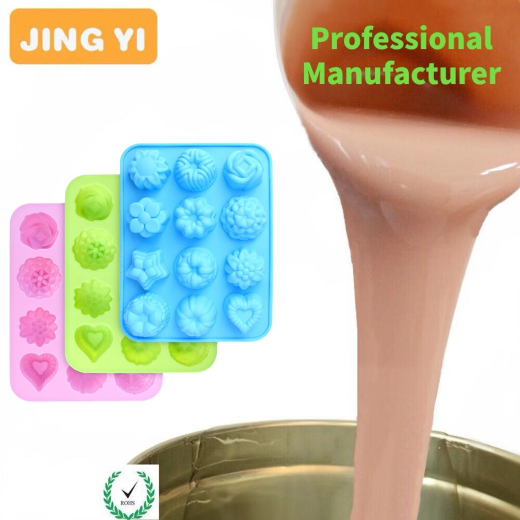 Good Mold Release Property Food Grade Factory Free Sample Liquid Medical Silicone Rubber for Chocolate Cake Fruit Mold
