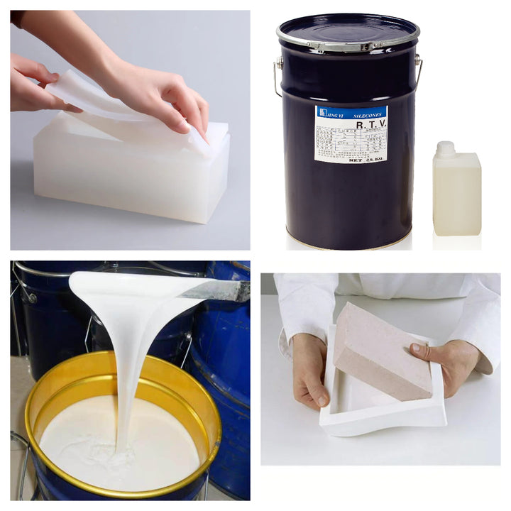 Wholesale Price Silicone High Transparency Liquid Silicone Rubber for Flower Preservation Crystal Resin Epoxy Mold for Art Craft