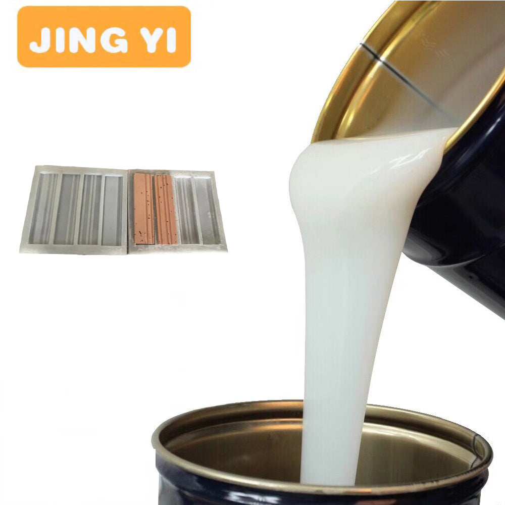 New Style Transparent Liquid Silicone Rubber for Wall Cladding Artificial Stone Mold Gypsum 3d Wall Panel Mould Making Silicone