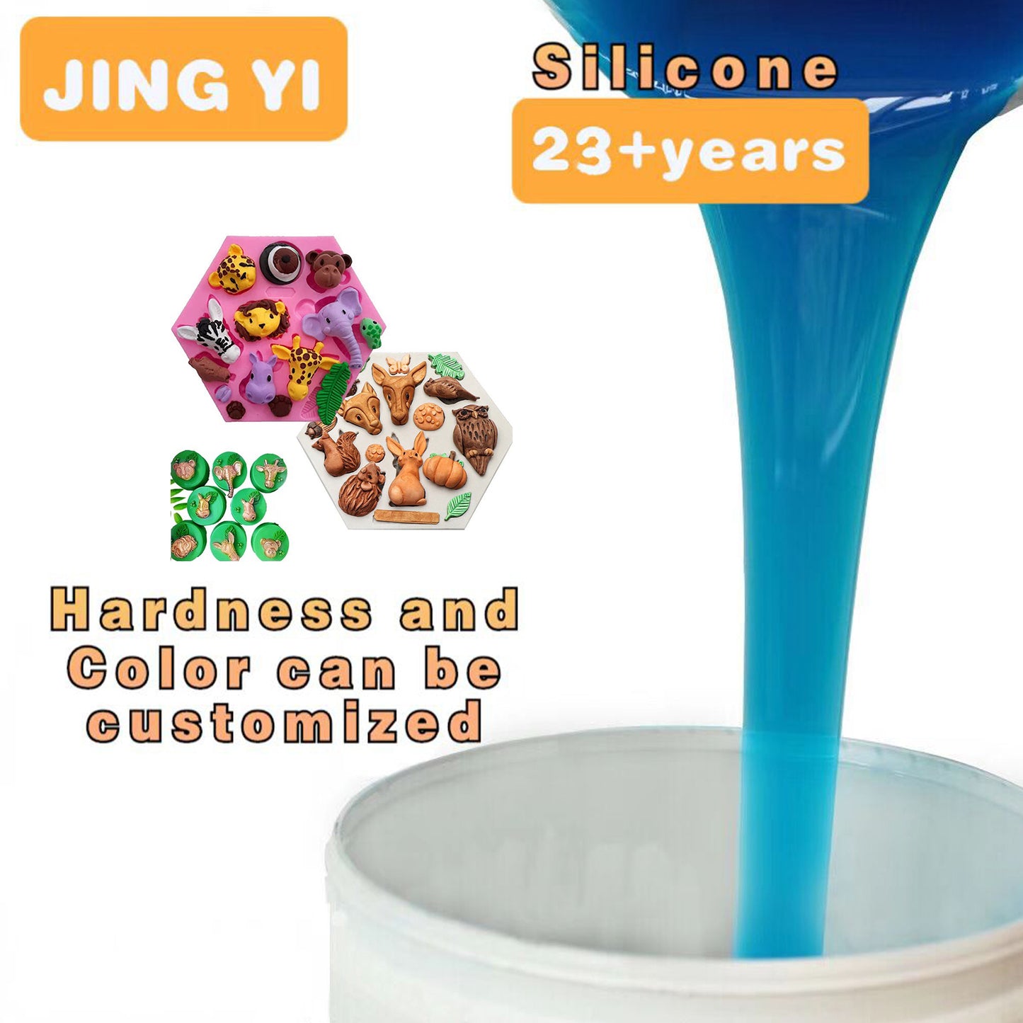 Craft Resin Statue Silicone Tin Cure Rtv2 Liquid Rubber Make Handicraft Products Duplication