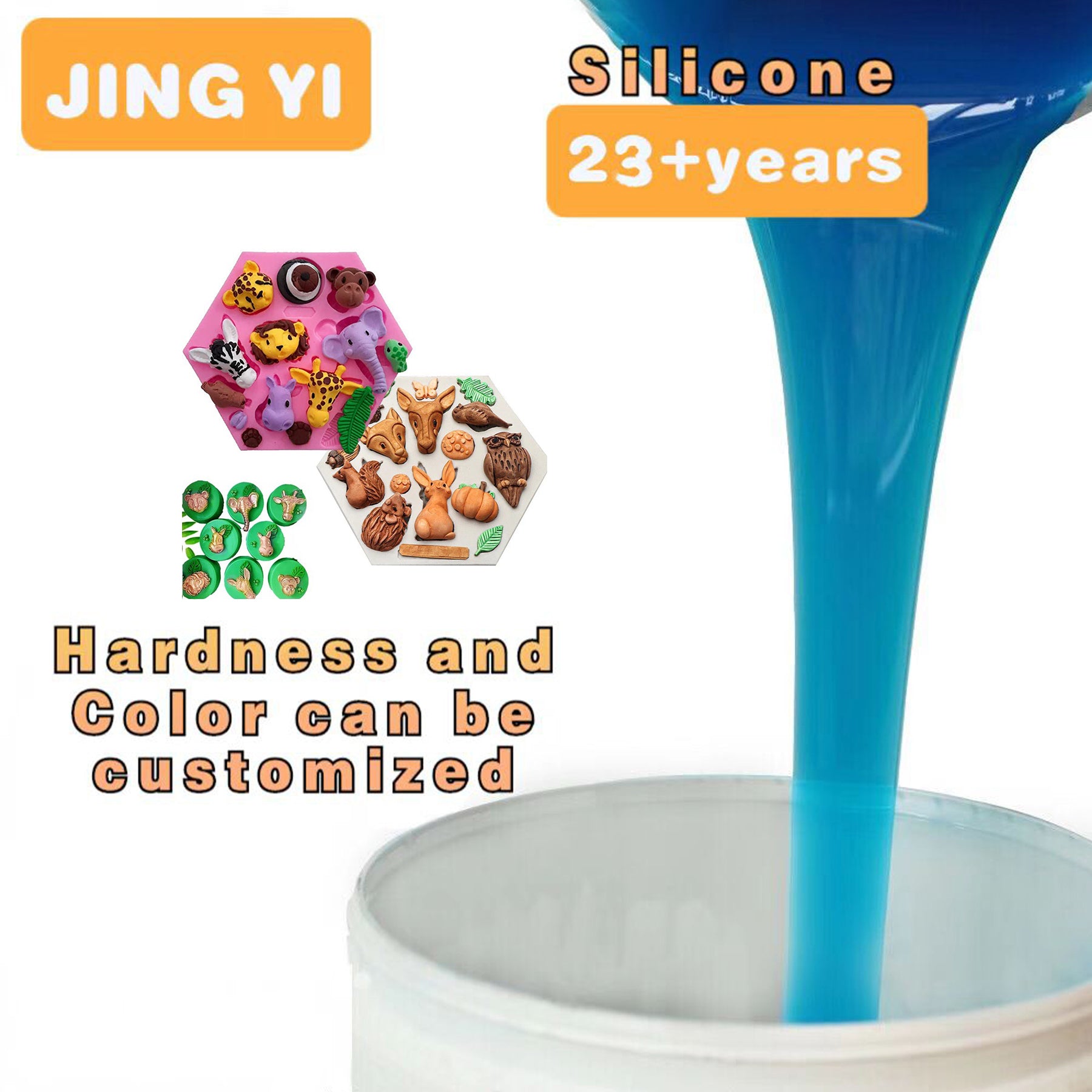 Craft Resin Statue Silicone Tin Cure Rtv2 Liquid Rubber Make Handicraft Products Duplication