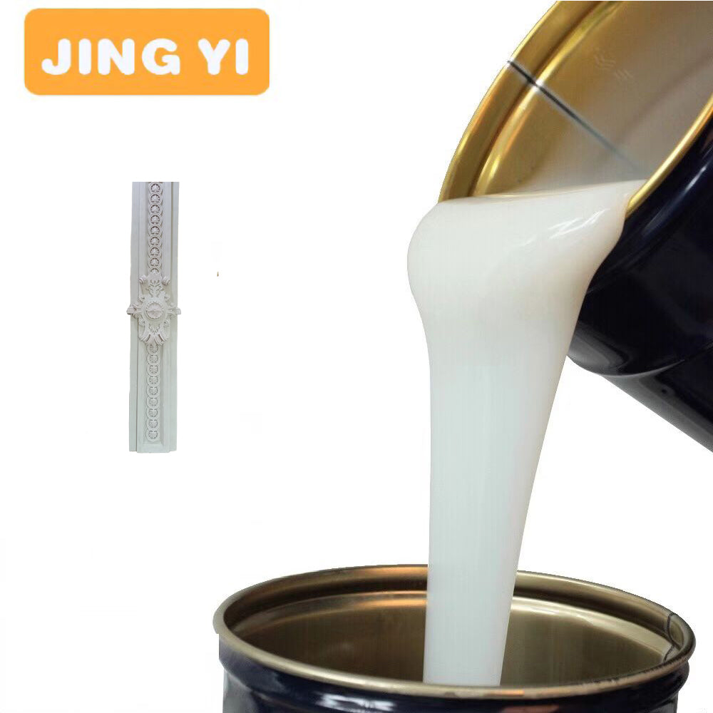 High Quality Transparent Liquid Silicone for Plaster Embossed Mold Making European Style Gypsum Ceiling Mold New Silicone Rubber