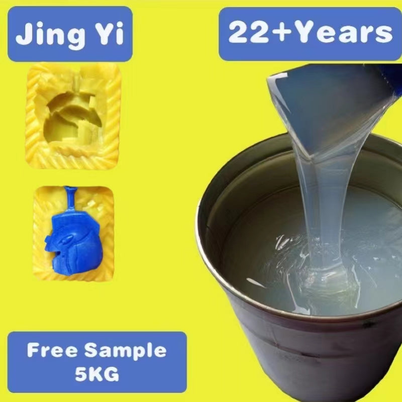 Free Sample White Rtv2 Silicone for Candle Making Liquid Silicone Rubber for Resin Molds