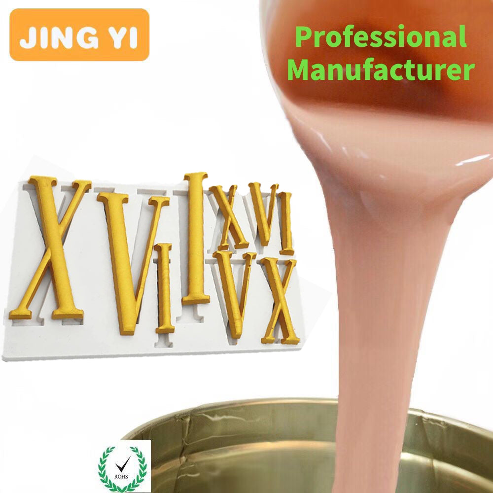 2024 RTV Silicone Mold Making Rubber for Roman Numerals Resin Molds China Factory Adequate Stock Two Component Silicone Rubber