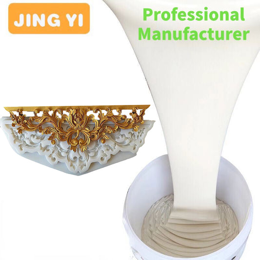 Adequate Stock Liquid Silicone for Construction Gypsum Casting Cheap Price Wholesale RTV 2 Molds Silicone Rubber