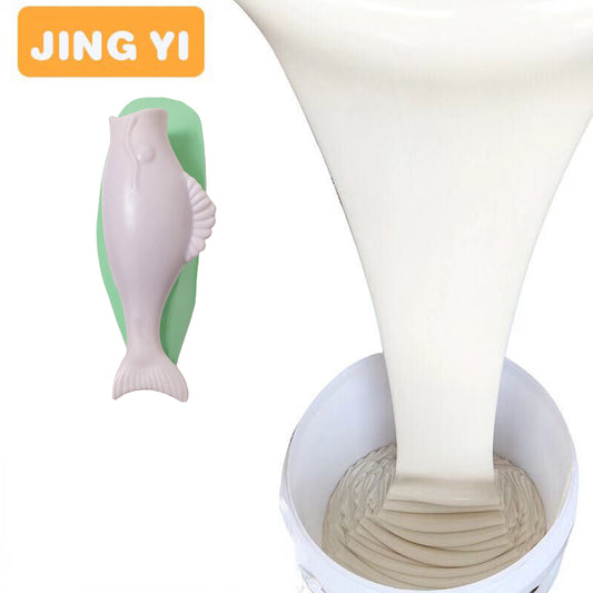 Factory Sales Silicone Rubber for Sculpture Casting Fish Mold RTV-2 White Silicone for Making Moulds