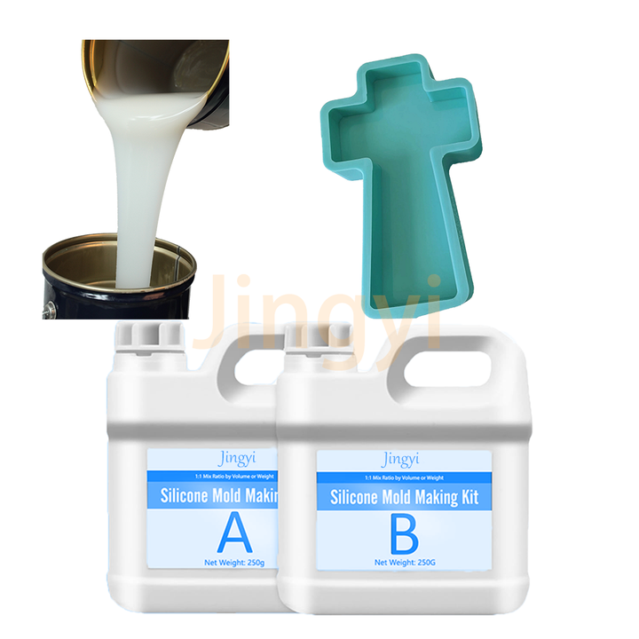 Fast Cure Liquid Silicone Rubber for Resin Molds High Temp Resistant Silicone Rubber for DIY Casting Mold Making