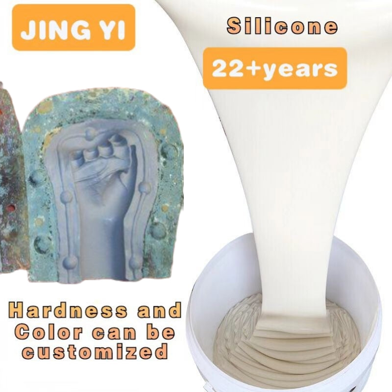 Liquid Silicone Rubber for Molding Rtv2 Silicone Rubber for Stone Cement Plaster Statues Clay Concrete Mold