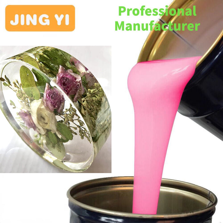 2024 New Arrived Liquid High Transparent Silicone for Resin Art Creative DIY Multipurpose 1:1 Two Component Silicone Rubber