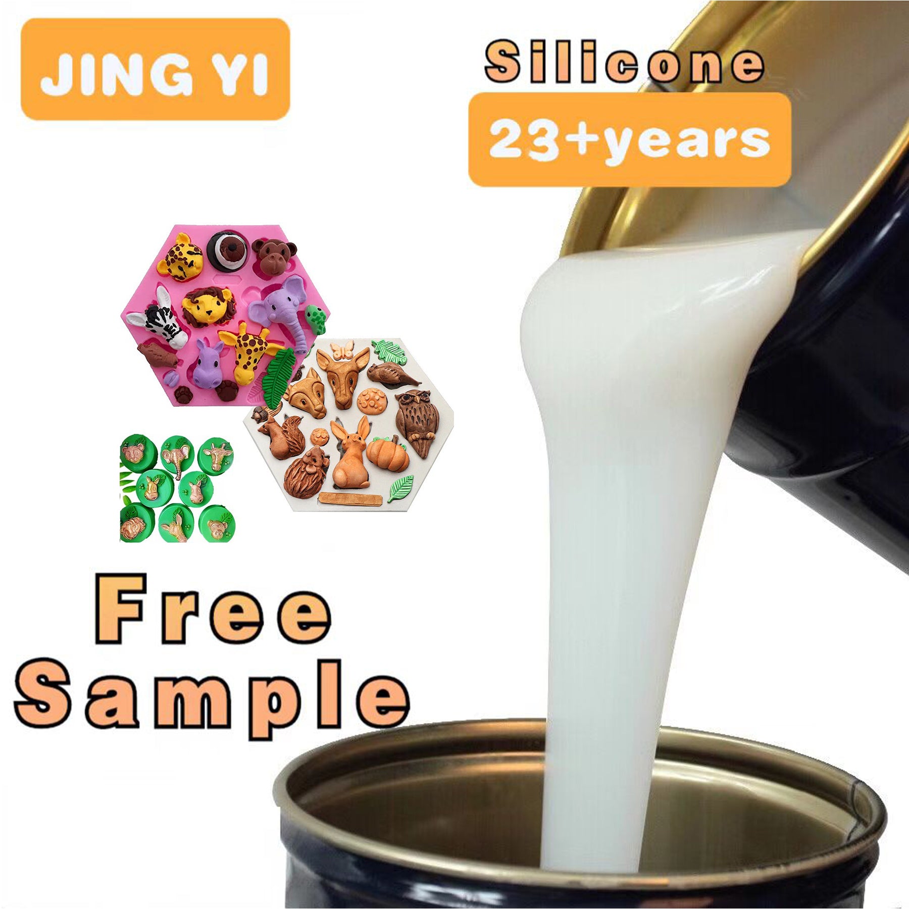 Craft Resin Statue Silicone Tin Cure Rtv2 Liquid Rubber Make Handicraft Products Duplication