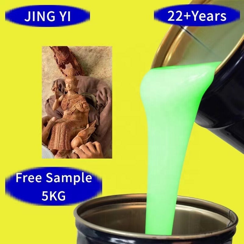 Hot Sale Free Sample Silicon Mold Making RTV 2 Casting Concrete Product Liquid Silicone Rubber for Molds Handicraft Mould