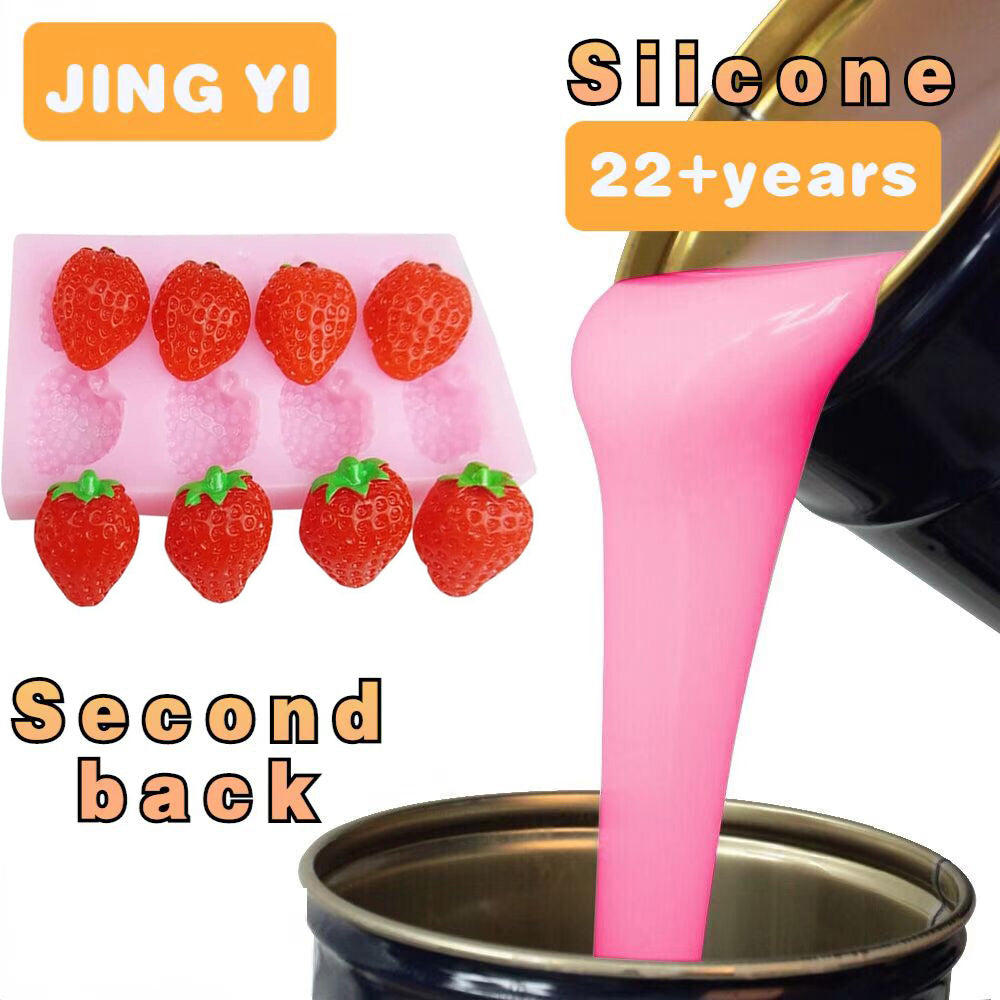 Good Mold Release Property Platinum Liquid Silicone For Chocolate Cake Fruit Mould Strawberry Mold Food Grade Silicone Rubber