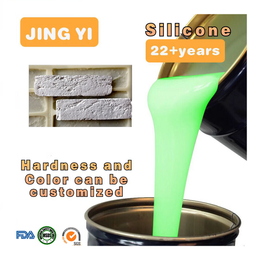 Wholesale Price Tin Cure Liquid Silicone Rubber Raw Material Rtv2 Liquid Cement Concrete Gypsum Mold Making Silicone Rubber