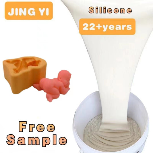 2024 New Free Sample Excellent Elongation Rtv 2 Silicone Rubber for Casting Candle Mold Making Small Object Castings