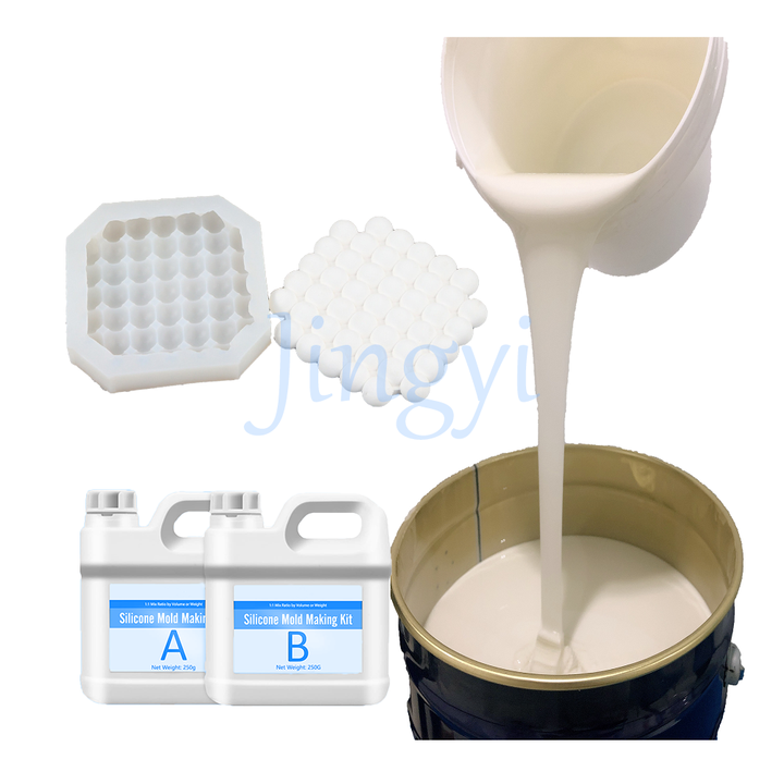 High Hardness Density Platinum Liquid Silicone Mould Making Food Grade High Tear Resistance Silicone Rubber Raw Material
