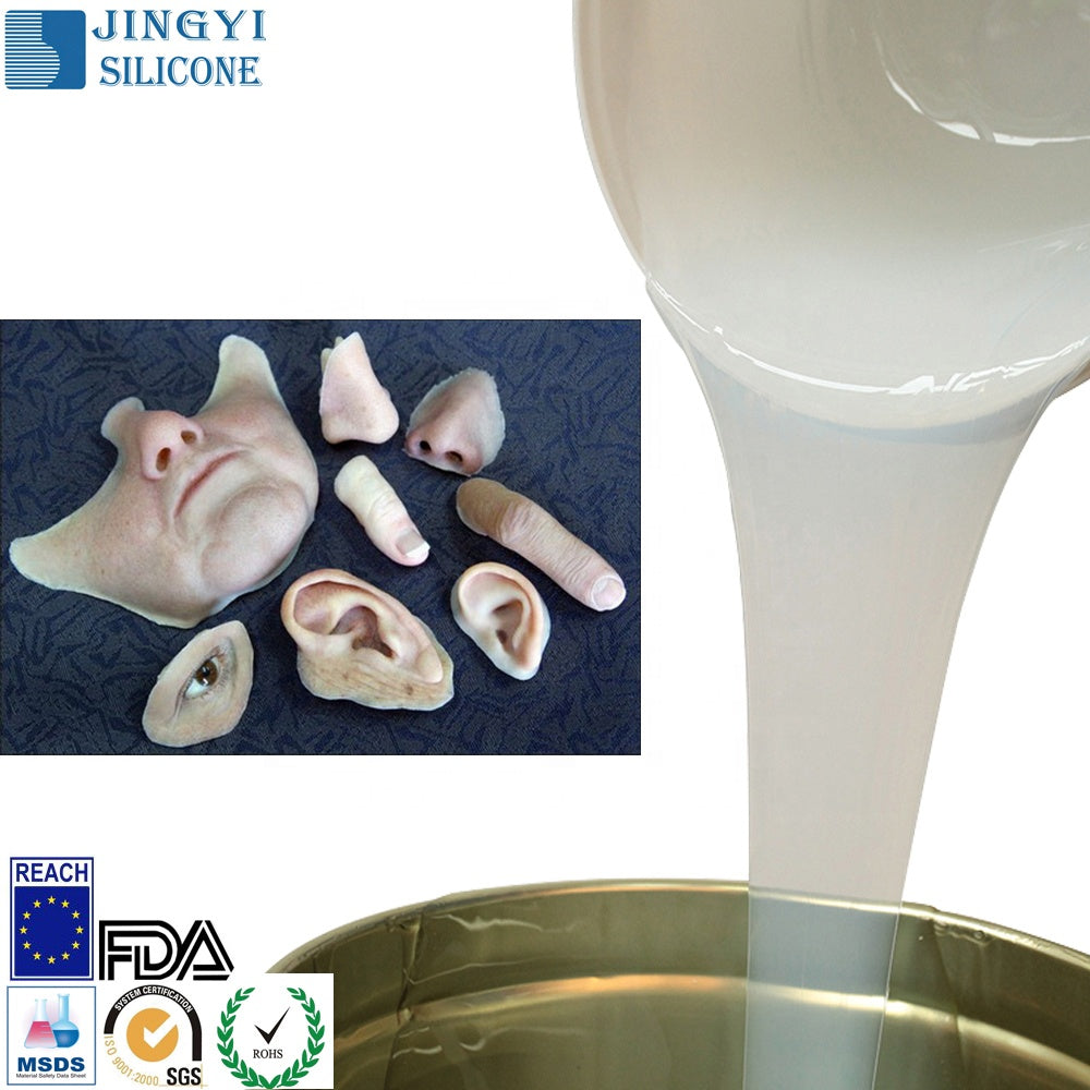 2024 Rtv 2 Life Casting Liquid Silicone Rubber for Human Body Part Wholesale Food Grade Platinum Cured Silicone Rubber