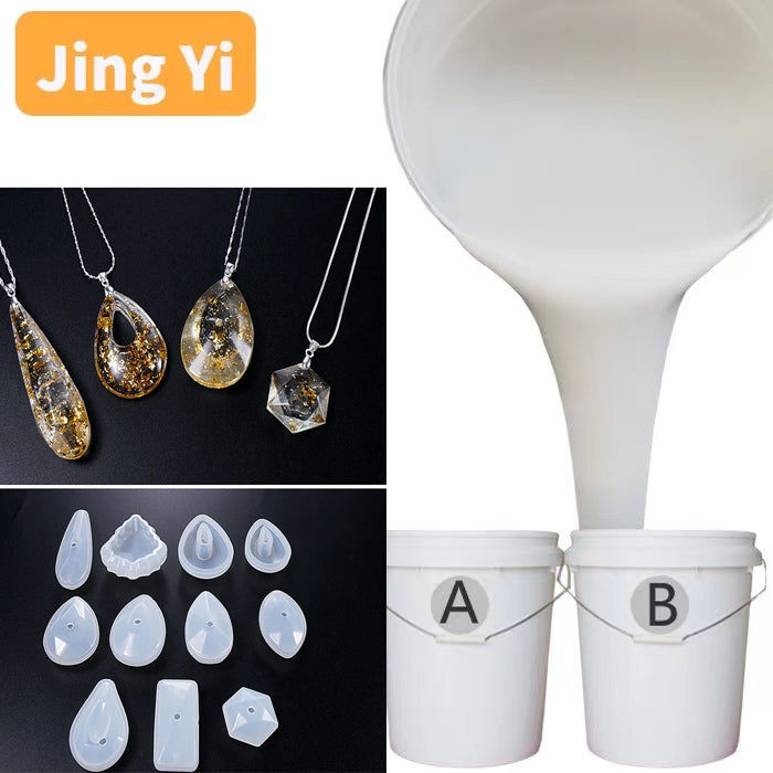 2024 New Products Platinum Cure Liquid Silicone Rubber for Jewelry Molds Small Size Handmade Mould RTV2 Silicone Rubber
