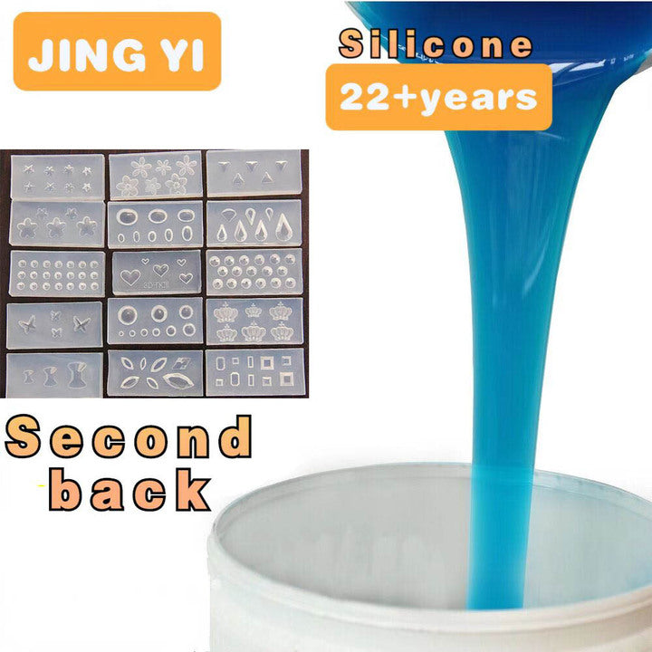 New Food Grade Liquid Silicone Rubber for DIY Resin Mold Good Mold Release Property Nail Art Silicone Mold RTV 2 Silicone Rubber