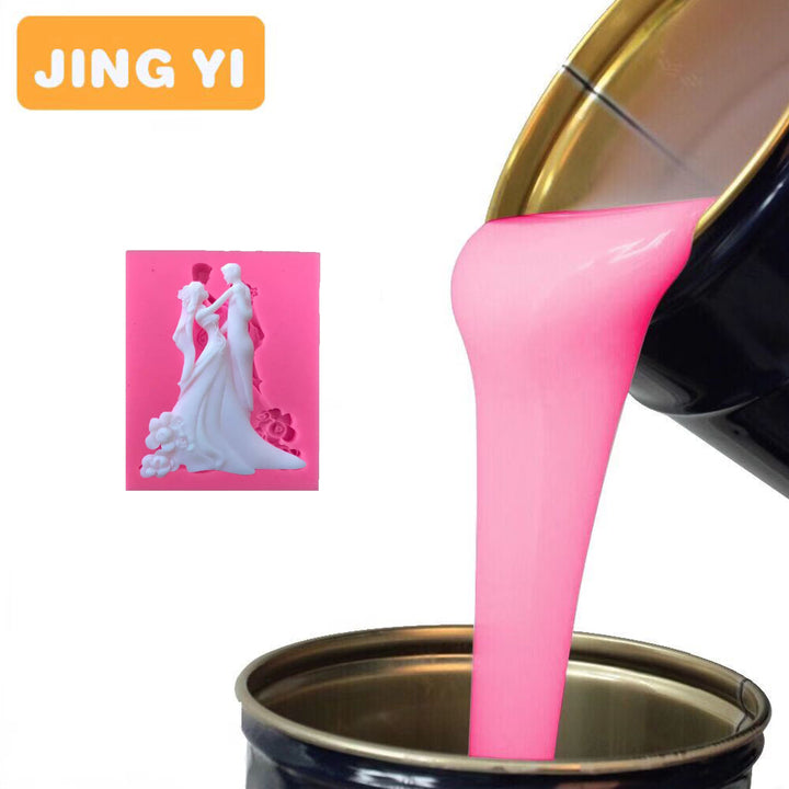 Free Sample Tin Cured Silicone Rubber Casting Concrete Candle Mold RTV 2 for Molds Moldes De Silicona