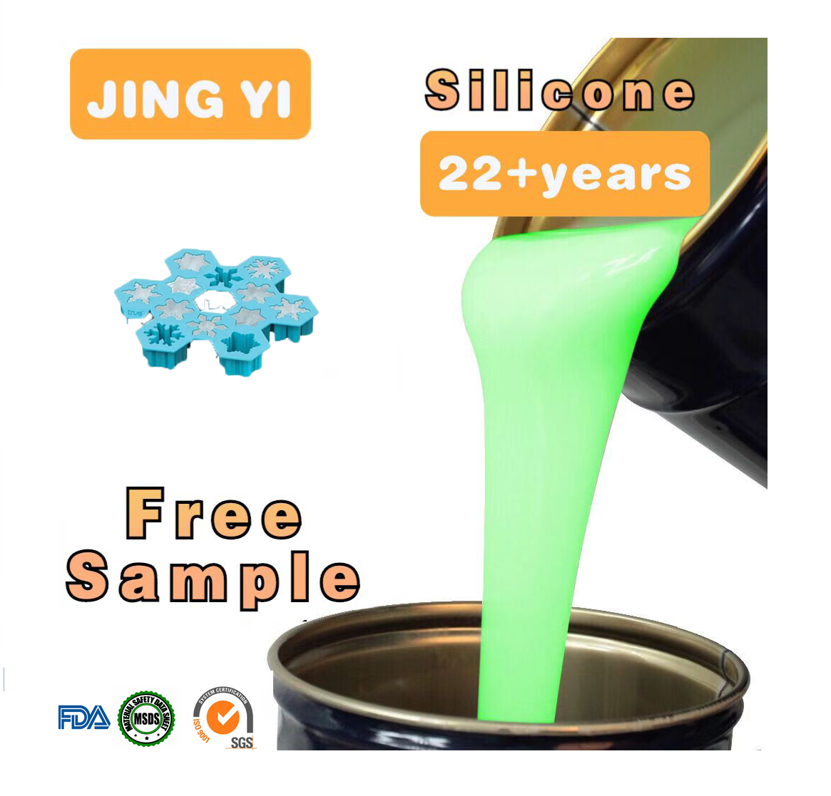 Silicone Mold Statue RTV Liquid Silicone Rubber Low Viscosity Rubber Silicone Liquid Cement Resin Handcrafts Mold Making