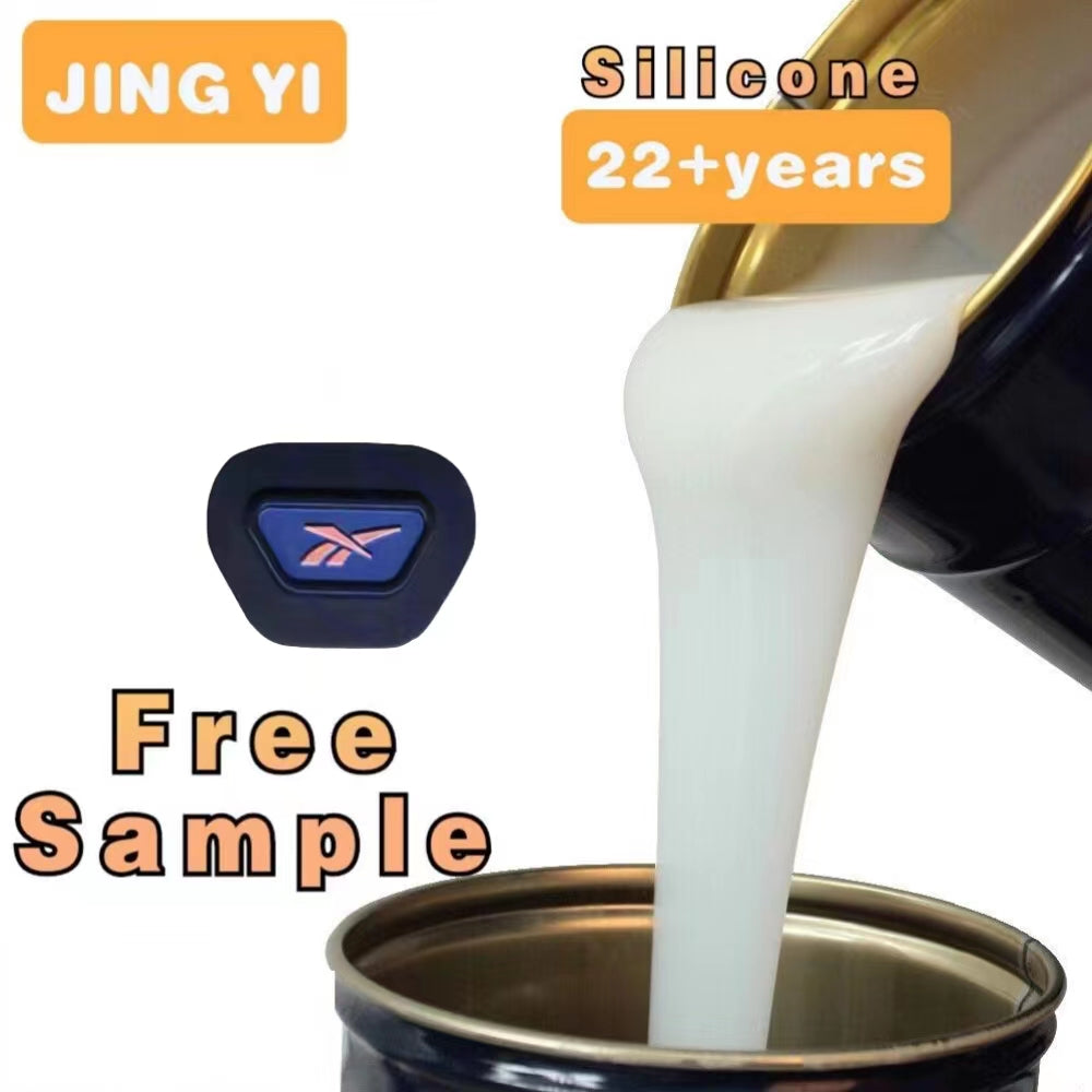 Free Sample Transparent Liquid Silicone for Fabric Platinum Cured Silicone Rubber for Dressing Tag/Textile Silicone Rubber